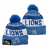 Detroit Lions Team Logo Knit Hat YD (13),baseball caps,new era cap wholesale,wholesale hats